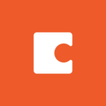 coda io logo, orange c